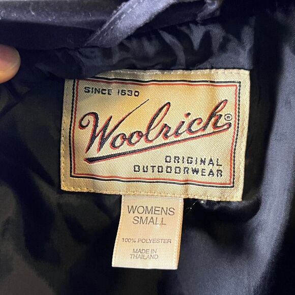 Woolrich Vintage Quilted Puffer Vest - Black (Women's Small) - Picture 6 of 8